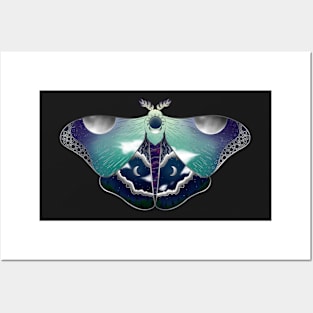 Luna moth Posters and Art